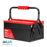 جعبه ابزار فلزی اتوماتیک 30 سانتی متر 2 طبقه رونیکس مدل RH-9170