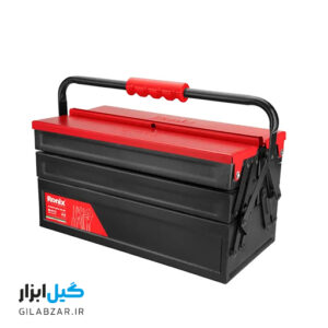 جعبه ابزار فلزی اتوماتیک 40 سانتی متر 3 طبقه رونیکس مدل RH-9173