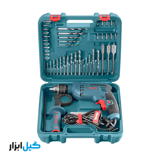 ست ترکیبی دریل برقی 52 پارچه رونیکس مدل RS-0006